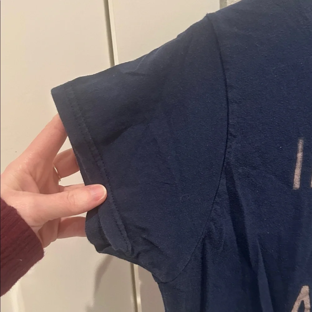 GUC Women’s Size XL Navy Blue Gildan Softstyle Navy T-Shirt Tee Shirt Top Funny - Picture 4 of 9